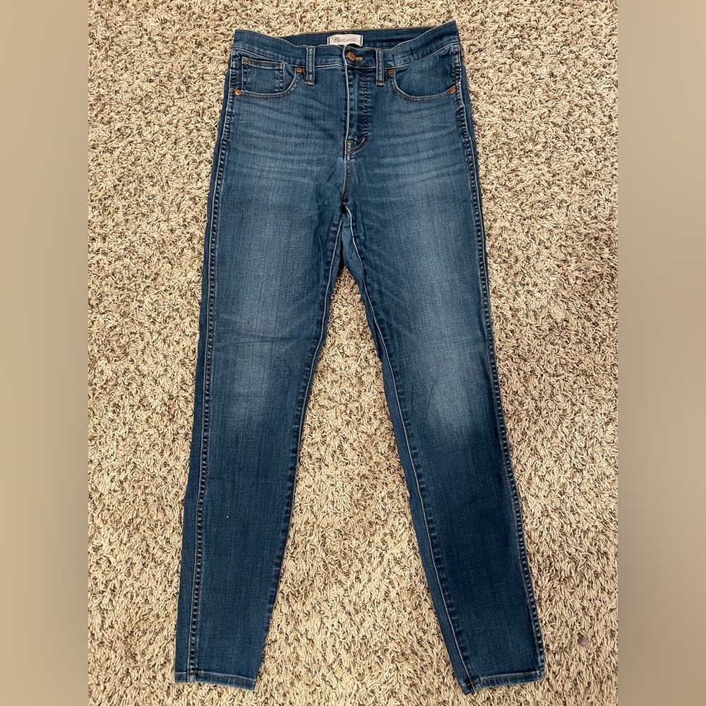 Madewell Dark Blue Skinny Jeans
